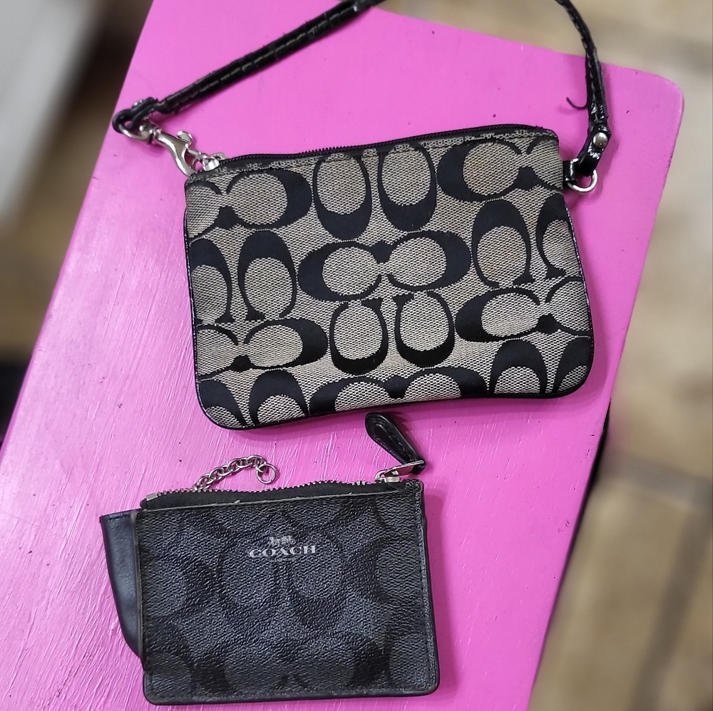 2 Coach Wallets (Poor Condition) - image 1